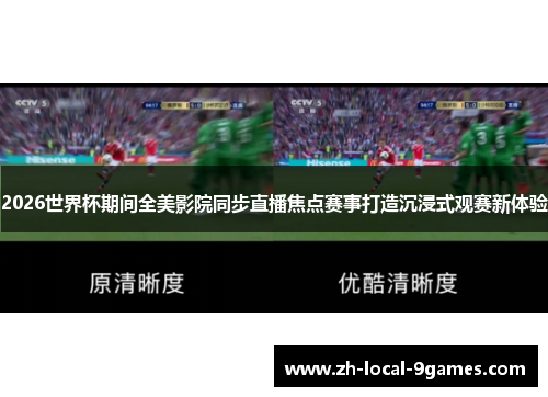 2026世界杯期间全美影院同步直播焦点赛事打造沉浸式观赛新体验 2026世界杯期间全美影院同步直播焦点赛事打造沉浸式观赛新体验